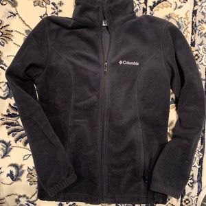 Fleece zip up jacket